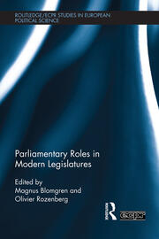 Parliamentary Roles in Modern Legislatures book cover