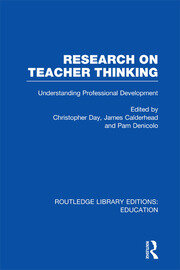 Research on Teacher Thinking (RLE Edu N): Understanding Professional Development book cover