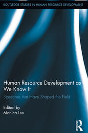 Human Resource Development as We Know It: Speeches that Have Shaped the Field book cover