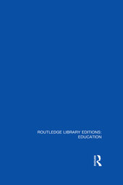 Routledge Library Editions: Education Mini-Set L Sociology of Education book cover
