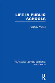 Life in Public Schools (RLE Edu L) book cover