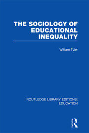 The Sociology of Educational Inequality (RLE Edu L) book cover