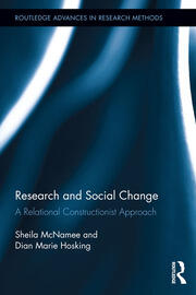 Research and Social Change: A Relational Constructionist Approach book cover