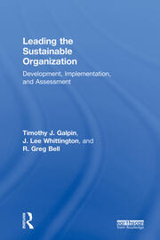 Leading the Sustainable Organization: Development, Implementation and Assessment book cover