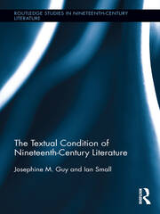 The Textual Condition of Nineteenth-Century Literature book cover