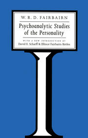 Psychoanalytic Studies of the Personality book cover