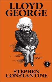 Lloyd George book cover
