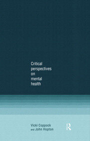 Critical Perspectives on Mental Health book cover