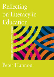 Reflecting on Literacy in Education book cover