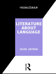 Literature About Language book cover