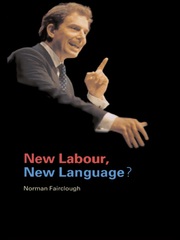 New Labour, New Language? book cover