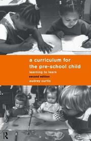 A Curriculum for the Pre-School Child book cover