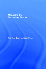 Managing the Secondary School book cover