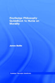 Routledge Philosophy GuideBook to Hume on Morality book cover