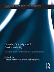 Events, Society and Sustainability: Critical and Contemporary Approaches book cover
