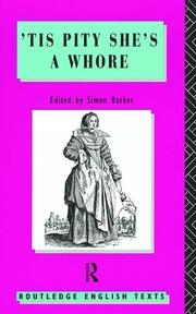 'Tis Pity She's A Whore: John Ford book cover