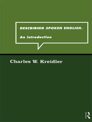 Describing Spoken English: An Introduction book cover
