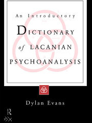 An Introductory Dictionary of Lacanian Psychoanalysis book cover