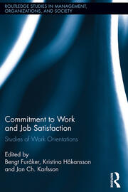 Commitment to Work and Job Satisfaction: Studies of Work Orientations book cover