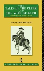 The Tales of The Clerk and The Wife of Bath book cover