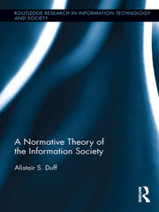 A Normative Theory of the Information Society book cover