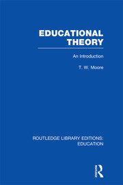 Educational Theory (RLE Edu K): An Introduction book cover