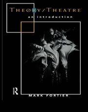 Theory/Theatre: An Introduction book cover