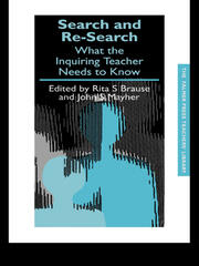 Search and re-search: What the inquiring teacher needs to know book cover