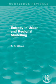 Entropy in Urban and Regional Modelling (Routledge Revivals) book cover