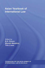 Asian Yearbook of International Law: Volume 15 (2009) book cover