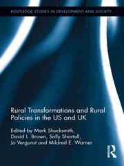 Rural Transformations and Rural Policies in the US and UK book cover