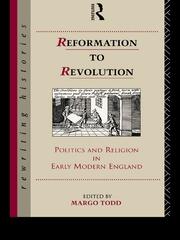 Reformation to Revolution - 1st Edition - Margo Todd - Routledge Book