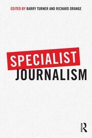 Specialist Journalism book cover