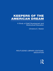 Keepers of the American Dream: A Study of Staff Development and Multicultural Education book cover