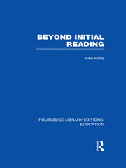 Beyond Initial Reading (RLE Edu I) book cover