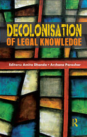 Decolonisation of Legal Knowledge book cover