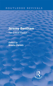 Jeremy Bentham: Ten Critical Essays book cover
