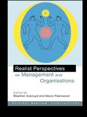 Realist Perspectives on Management and Organisations book cover