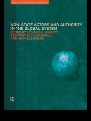 Non-State Actors and Authority in the Global System book cover