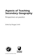 Aspects of Teaching Secondary Geography: Perspectives on Practice book cover
