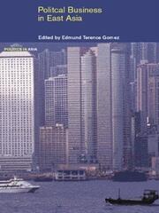 Political Business in East Asia book cover