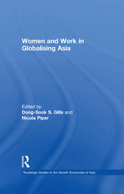 Women and Work in Globalizing Asia book cover