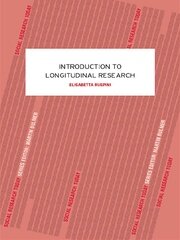 An Introduction to Longitudinal Research book cover