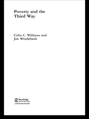 Poverty and the Third Way book cover