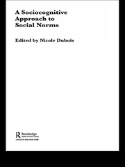 A Sociocognitive Approach to Social Norms book cover