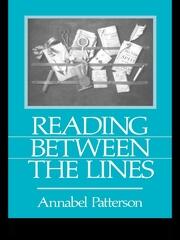 Reading Between the Lines book cover