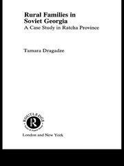 Rural Families in Soviet Georgia: A Case Study in Ratcha Province book cover