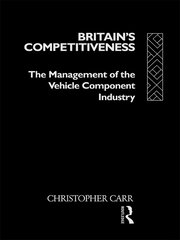 Britain's Competitiveness: The Management of the Vehicle Component Industry book cover