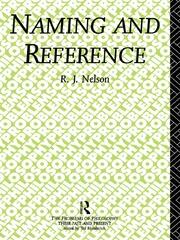 Naming and Reference: The Link of Word to Object book cover