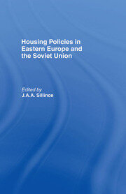 Housing Policies in Eastern Europe and the Soviet Union book cover